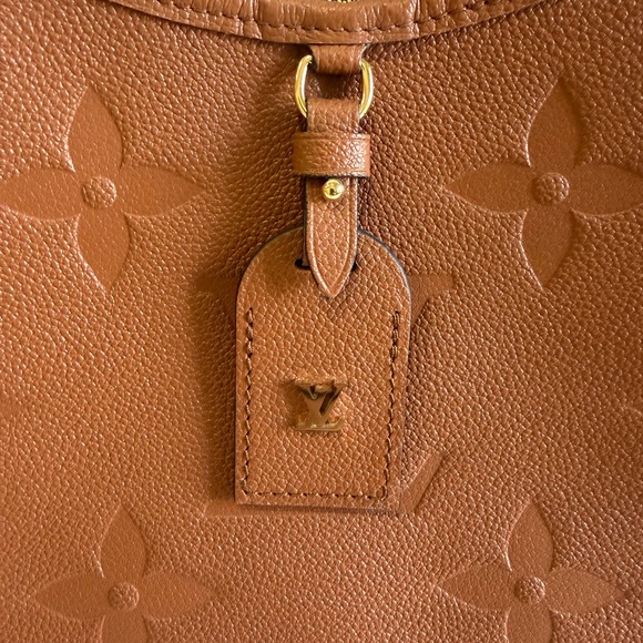 Louis Vuitton Tan Embossed Shoulder Bag - Picture 4 of 11